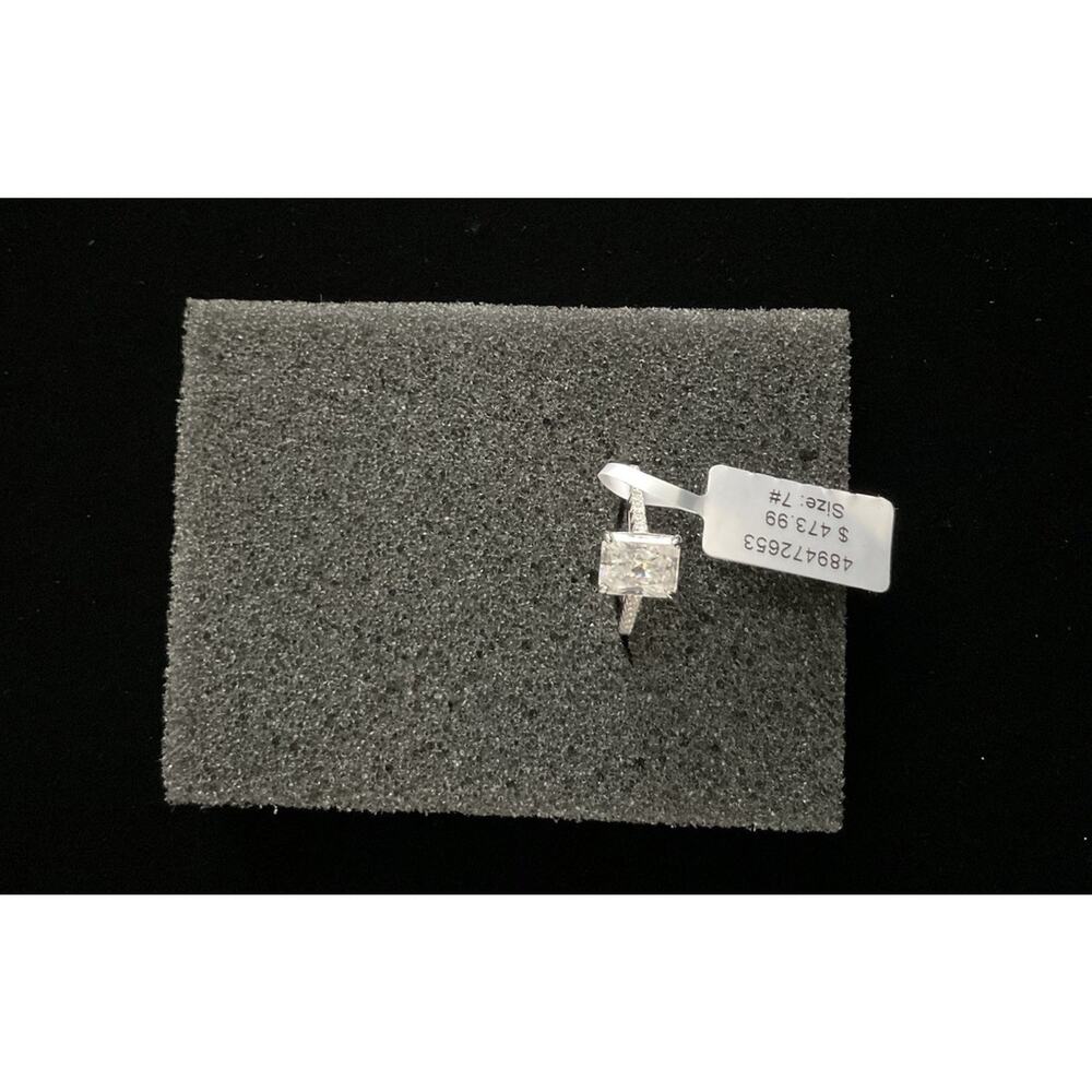 Moissanite Ring | 100% Passes Diamond Tester | Iced Out | New